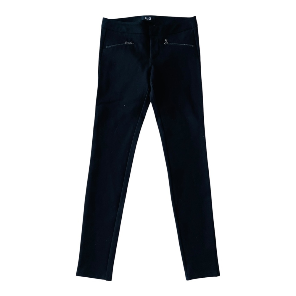Paige Knit Black Dressy Pants Leggings Women's Size 26 NEW without tags - Picture 5 of 12